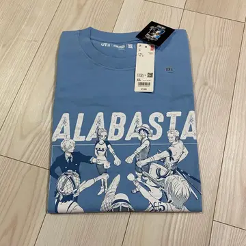 택 포함 새상품 유니클로 UT 원피스 알라바스타 반팔 T셔츠 XXL