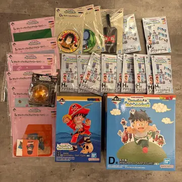 드래곤볼 제일복권 B상&D상 세트 하위상 덤