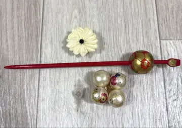 후리후 오비 고정 띠 2개, 칸자시 1개의 3종 세트