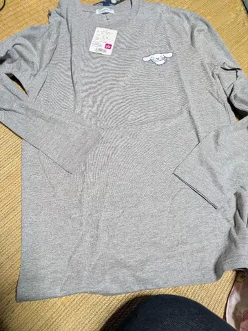 [ 택 포함 미사용 새상품 ] 시나모롤 롱 T셔츠 여성용 L 사이즈