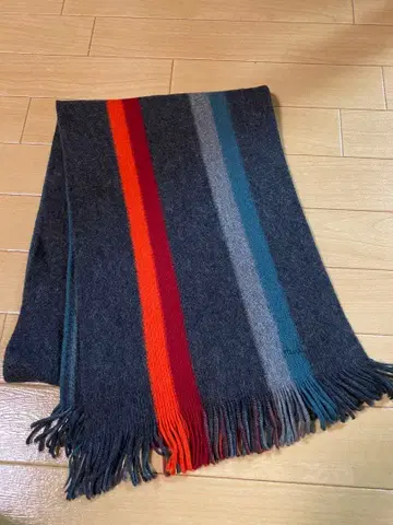 Paul Smith 스트라이프 울 머플러