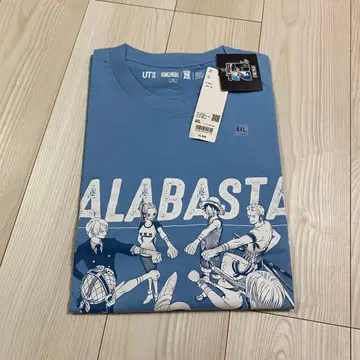 택 포함 새상품 유니클로 UT 원피스 알라바스타 반팔 T셔츠 4XL