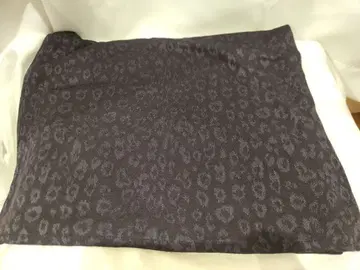 NO.ID 노아이디 머플러 스톨 스카프 레오파드 무늬 퍼플