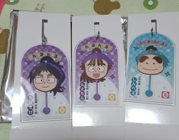 닌타마 란타로 로손 아크릴 키링 A.B 쿠쿠치 오하마 신베에