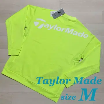 테일러메이드 백 로고 크루 맨투맨 골프 남성용