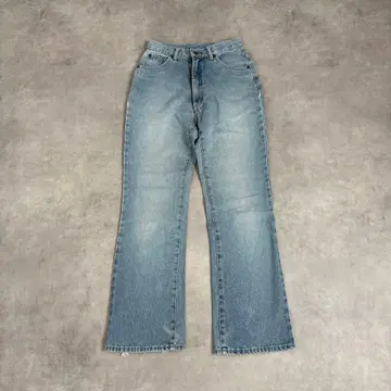 플레어 데님 여성용 구제 의류 아카이브 아메카지 y2k 컷오프