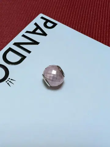 Pandora 핑크 크리스탈 참