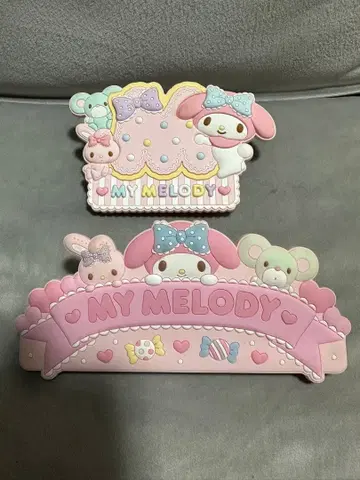 MY MELODY 러버 마그넷 입체 디자인
