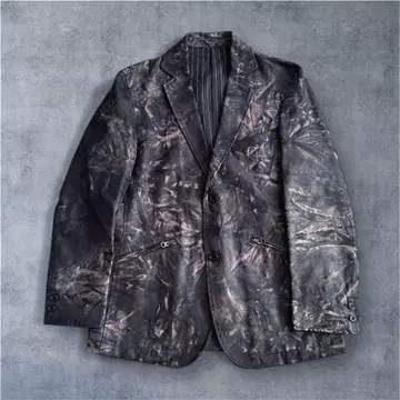 PPFM 코팅 테일러드 자켓 그런지 시크 스타일 y2k 00s