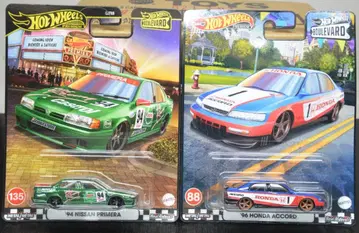 핫휠 94 닛산 프리메라 96 혼다 어코드 2대 세트