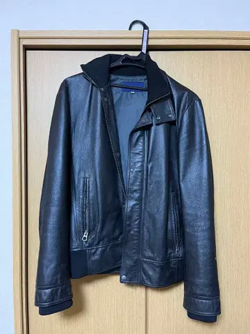 가죽 라이더 자켓 블랙