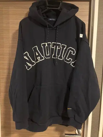 NAUTICA 네이비 후드티 XXL