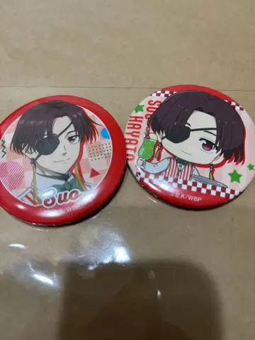 윈브레 콜라보 카페 소방준비 캔 배지 세트