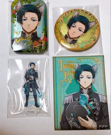 블루 록 이토시 린 캔뱃지 스퀘어 캔뱃지 미니 미니 아크릴 스탠드 특전