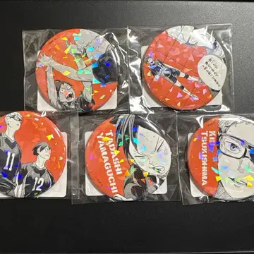 하이큐!! 올스타 캔뱃지 츠키시마 케이 야마구치 타다시