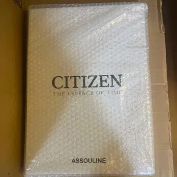 CITIZEN THE ESSENCE OF TIME 서적