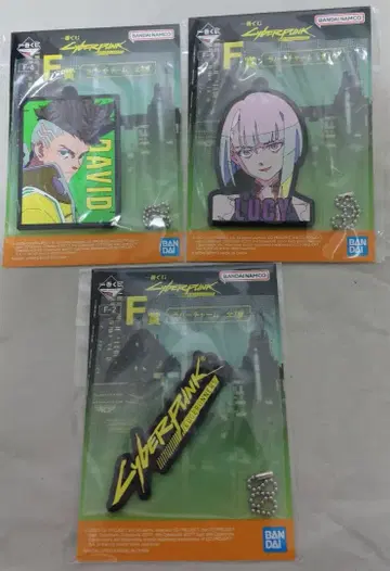 사이버 펑크 엣지러너즈 F상 러버 참 3종 루시