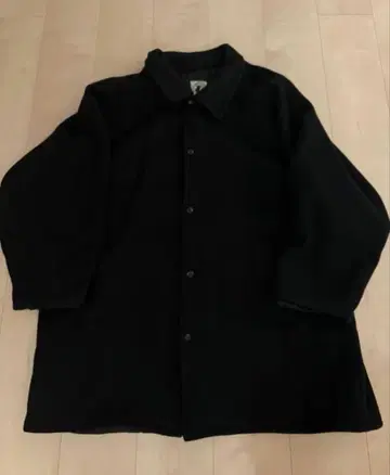 hooked vintage 울 발마칸 코트