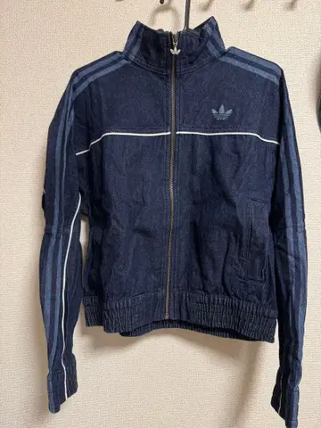 adidas 다크 데님 집업 자켓