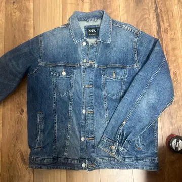 ZARA 데님 XL 트래커 자켓