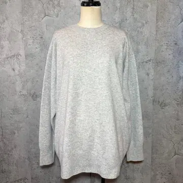 ebure 캐시미어 크루넥 니트