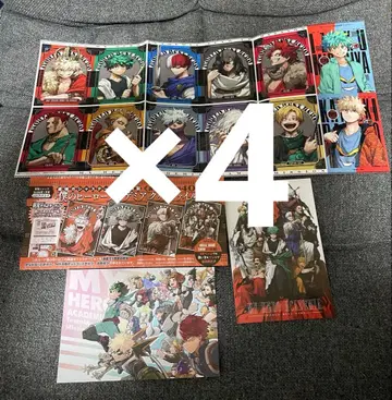 최강 점프 2026년 1월호 부록 히로아카 전 세트 x 4