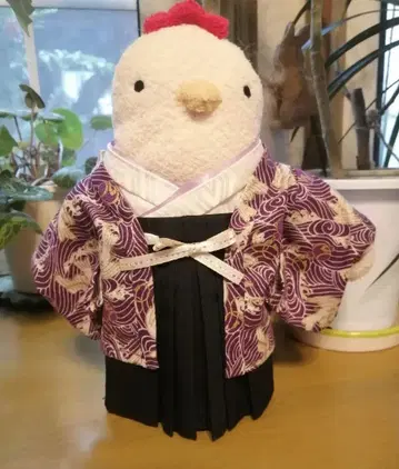 후모후모상 M 사이즈용 겉옷 하카마 옷 갈아입기 아웃핏