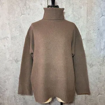 SHIPS colors 울 캐시미어 터틀넥 풀오버