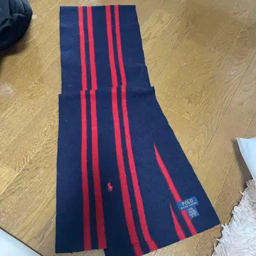 랄프 로렌 머플러 스트라이프