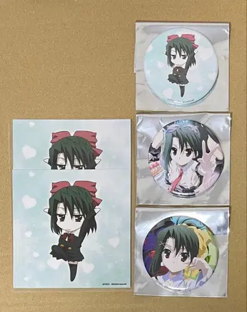 묶음 판매 키요우라 세츠나 캔뱃지 브로마이드 스쿨데이즈