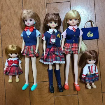 리카짱 인형 세트 6체