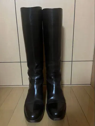 36 SARTORE 싱글 벨트 롱 부츠 브라운 승마 부츠 23