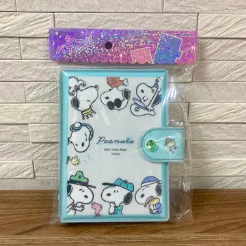 스누피 씰 바인더 카미오 재팬 [ 정품 미개봉 새상품 ]