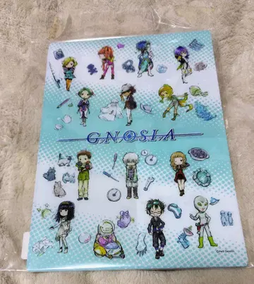 그노시아 캐릭터 클리어 케이스 클리어 파일 그래프 아트