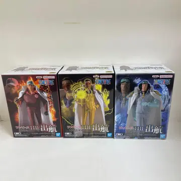 원피스 THE 출항 해군 삼대장 피규어 3체 세트