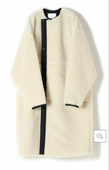 [HYKE (하이크)] BOA LONG COAT