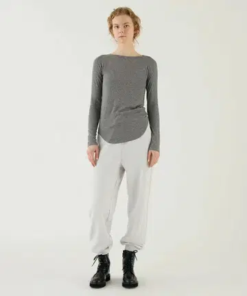 갤러리 비 수빈 우라케 라메 스웨트 팬츠