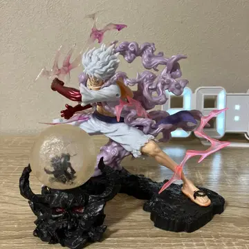 원피스 피규어 공격 포즈 크리스탈 볼 포함