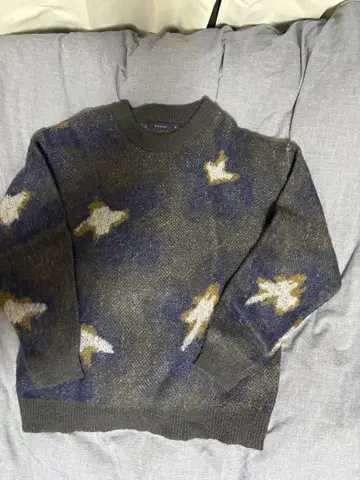 RAGEBLUE 모헤어 니트 올 패턴