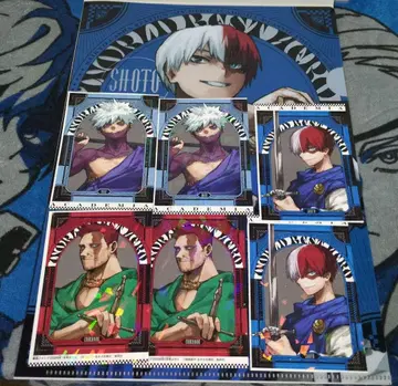 [ 최강 점프 ] 히로아카 신십걸 클리어 파일 토도로키 쇼토 홀로 스티커