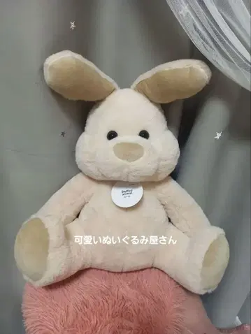 레어 완판템 쓰리코인즈 토끼 봉제 인형 3COINS 토끼 베이지