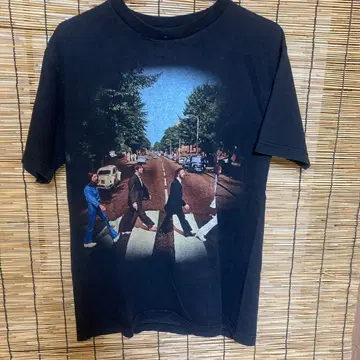 비틀즈 t셔츠 y2k 블랙