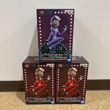 해즈빈 호텔에 오신 것을 환영합니다 모니터 탑 피규어 3개