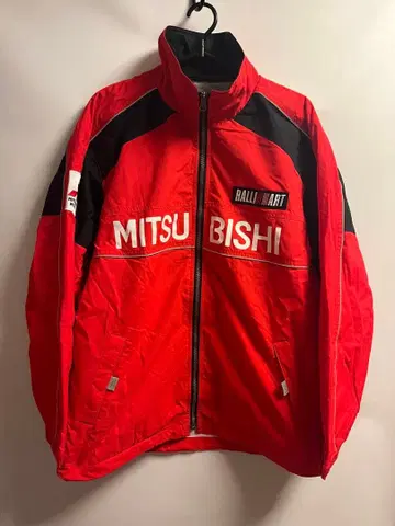 RALLI ART MITSUBISHI 나일론 자켓 프린트 닳음 없음