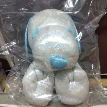 광택 있는 개 모양 봉제 인형