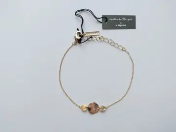 일본제 [미사용 새상품] a.depeche 아로 팔찌 골드