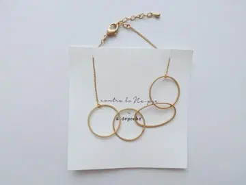 [ 미사용 새상품 ] a.depeche 아데페슈 팔찌 골드