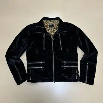 RATTLE TRAP 남성용 M 라이더 자켓 블랙 보아