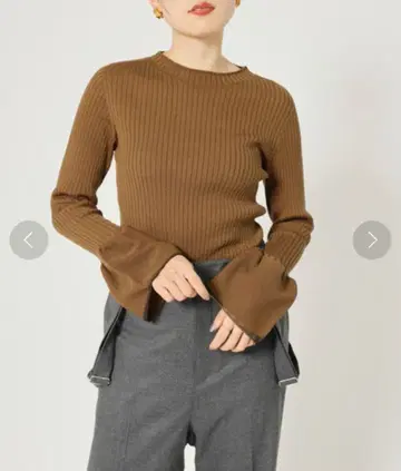 이에나 리브 니트