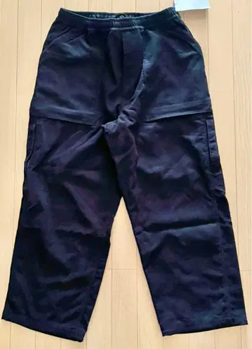 새상품 Daiwa 와이드 팬츠 블랙 M 사이즈